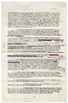 Coral Records Contract Signed With The Three Stooges, Dated March 1959 -- Signed by Moe Howard, Larry Fine & Joe DeRita, With Their Additional Initials Throughout -- 8.5'' x 13'', Very Good Condition